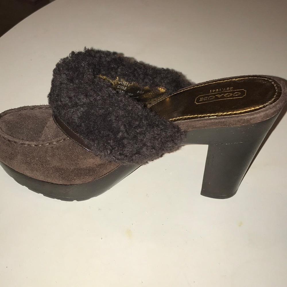 Nwot Coach Idyle Platform Clogs - image 1